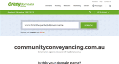 Desktop Screenshot of communityconveyancing.com.au